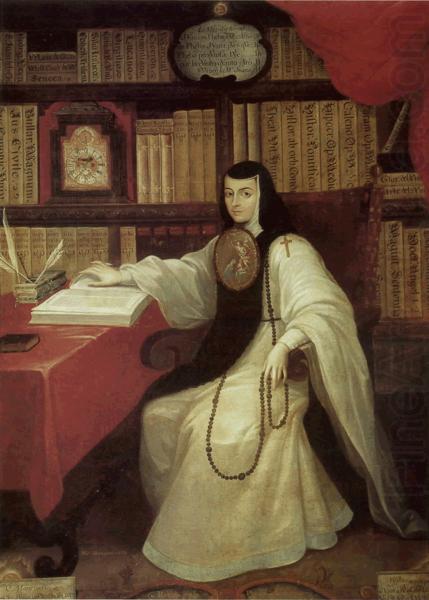 Sor Juana, Miguel Cabrera